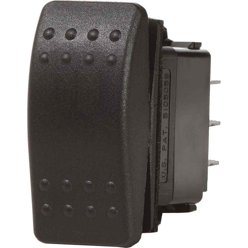 7938 Contura II Switch DPDT Black - (ON) - OFF - (ON) - Young Farts RV Parts