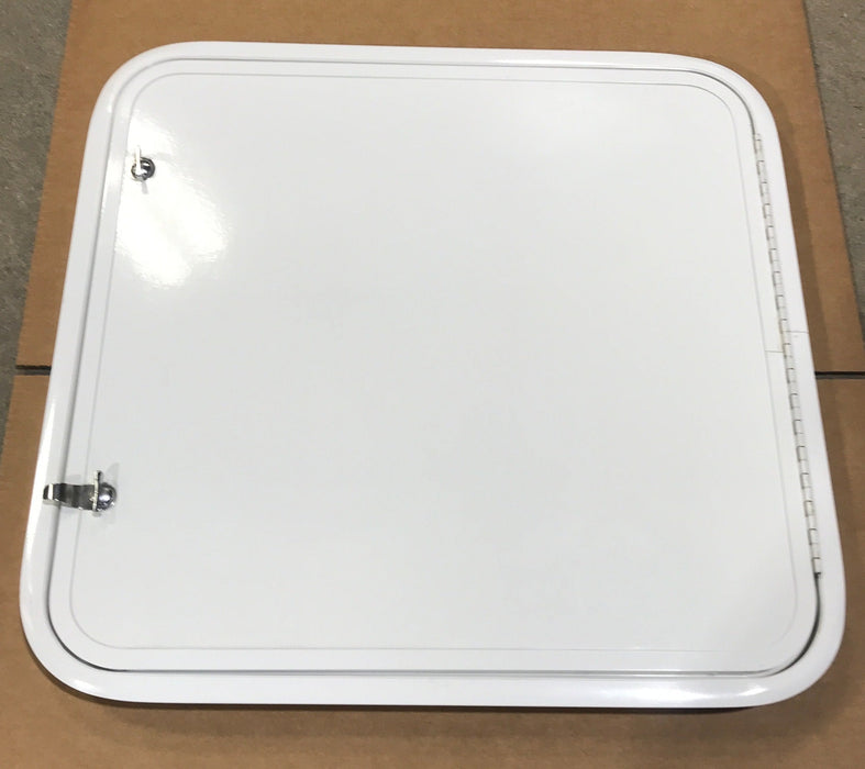 Used Corner Radius Cargo Door  24 3/4" W  x 25 3/4" H x 2"D