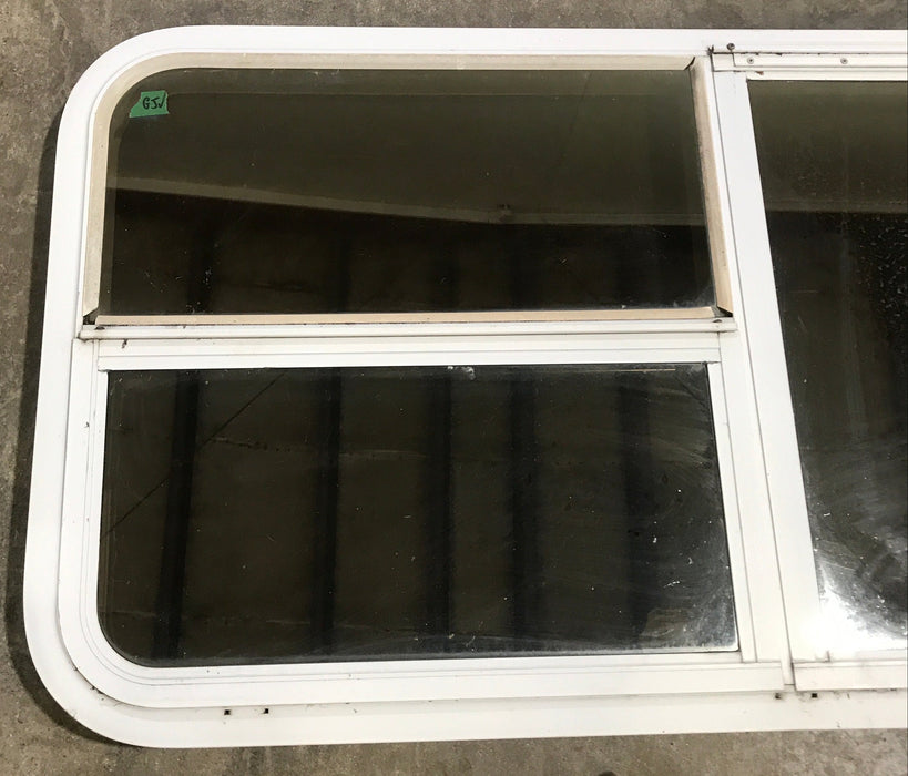 Used White Emergency Opening Window : 47 1/2" W x 21 1/2" H x 2" D