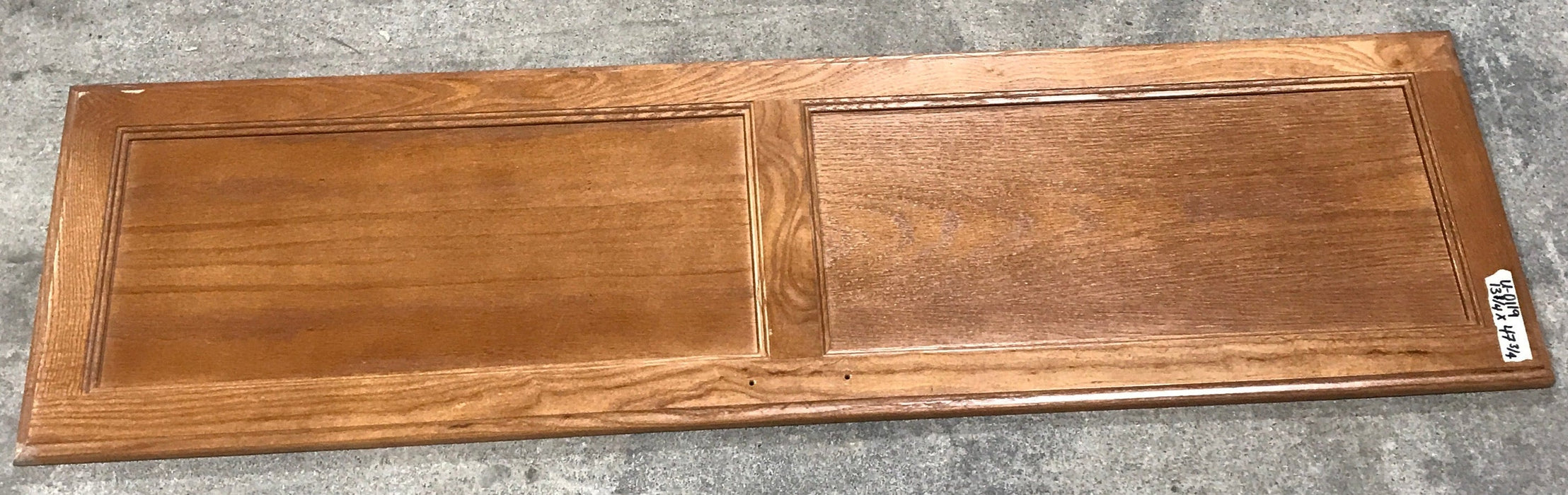 Used RV Cupboard/ Cabinet Door 47 3/4" H X 13 1/4" W X 3/4" D - Young Farts RV Parts