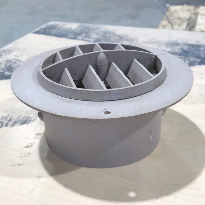 Used 4” Beige A/C Ducting- Single