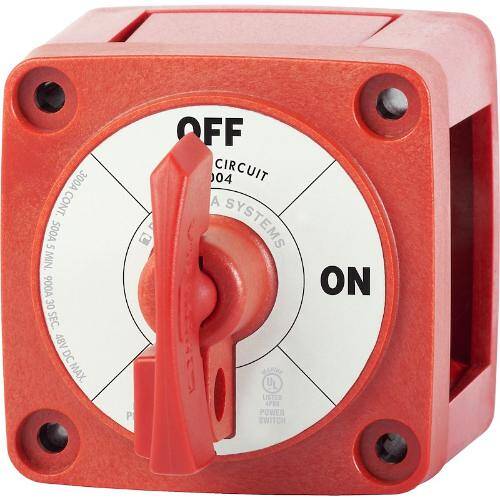 BLUE SEA Battery Disconnect Switch - 48 Volts DC/300 Amps - 6004-BSS