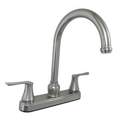 8" Non - Metallic Kitchen Faucet Handles Brushed Nickel - Young Farts RV Parts