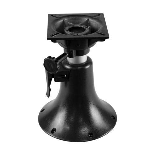 WISE MARINE Boat Seat Pedestal - 13"-18" Adjustable Height; 10" Diameter Post - 8WD1500