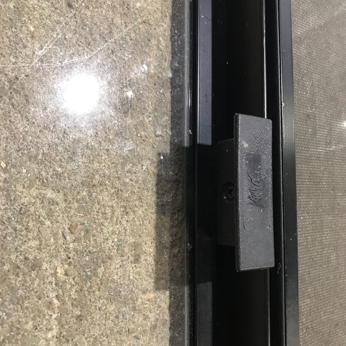 Used Black Radius Opening Window : 45.5" x 25.5" x 1.875"