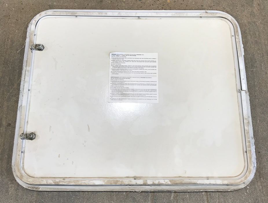 Used Radius Cornered Propane/Cargo Door 29 3/4" x 23 3/4" x 3/4" D