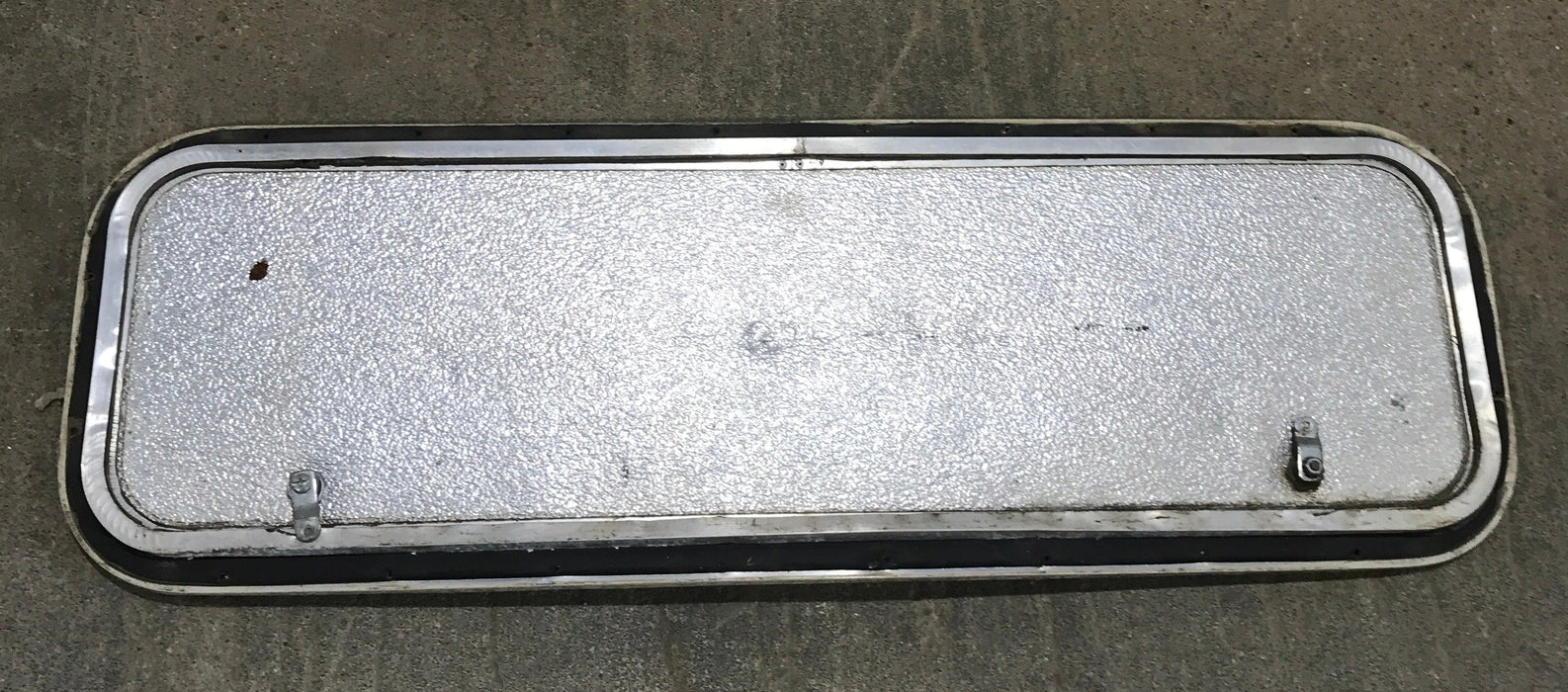 Used Radius Corner Cargo Door 35 1/2" W x 11" H x 3/4" D