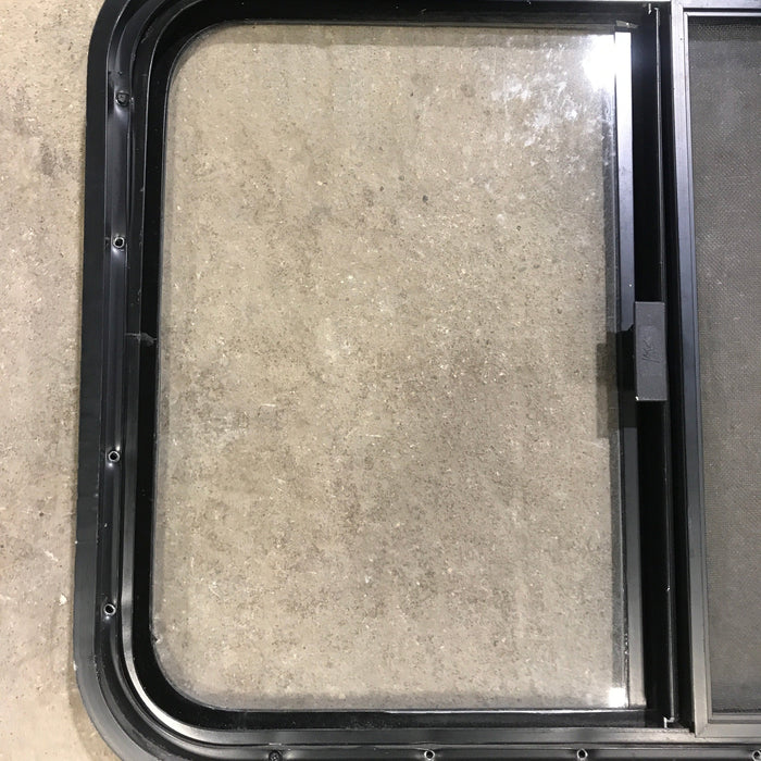 Used Black Radius Opening Window : 29.5" X 21.5" X 2"