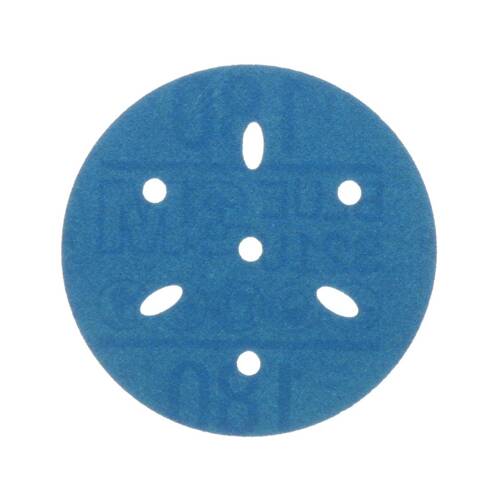 Hookit Sanding Disc - 3" Diameter; 180 Grit; Blue; Box Of 50 - 36146