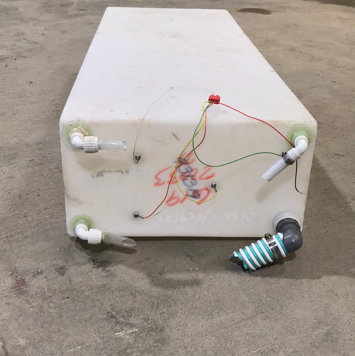 Used Fresh Water Tank 9” W x 16 3/4” H x 43 1/2" L