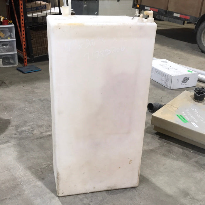 Used Fresh Water Tank 11” x 20 3/4” x 40 3/4"