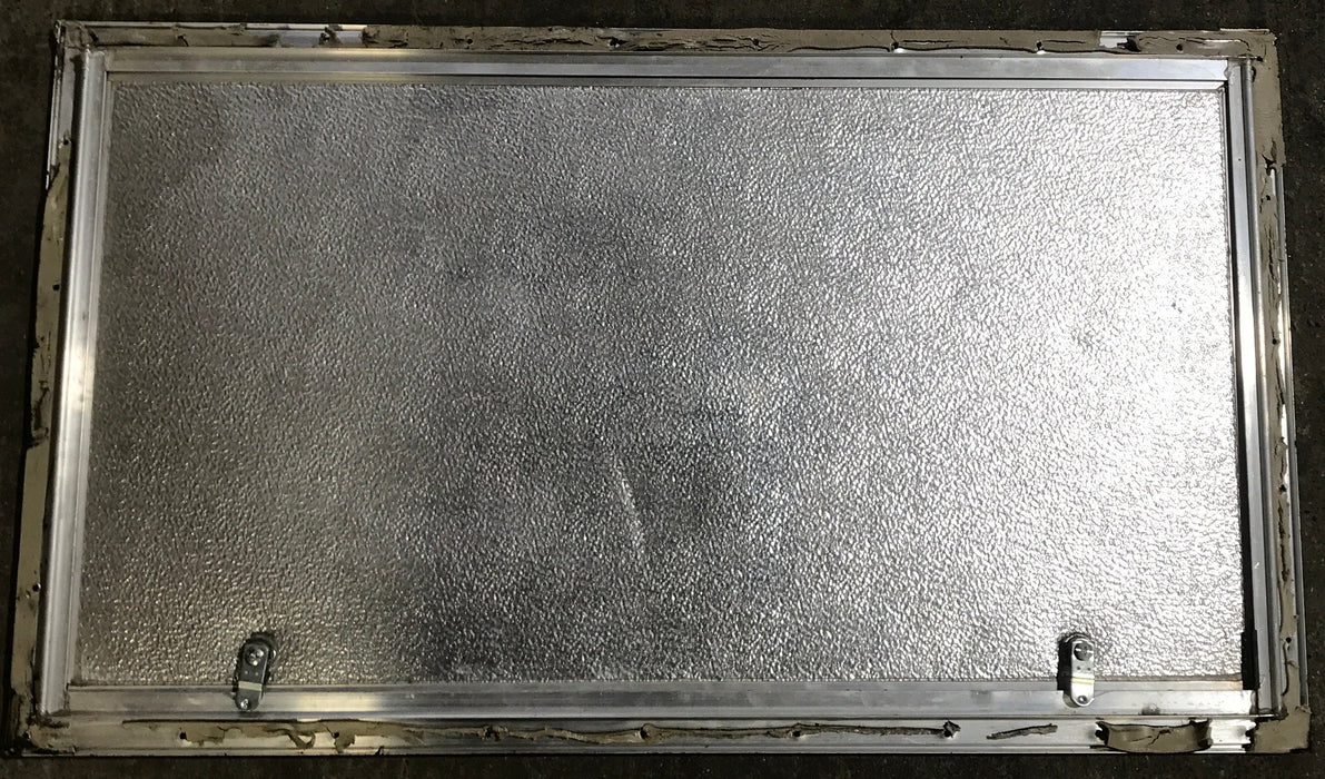Used Square Corner Cargo Door  32 1/4" W x 18" H x 3/4"D