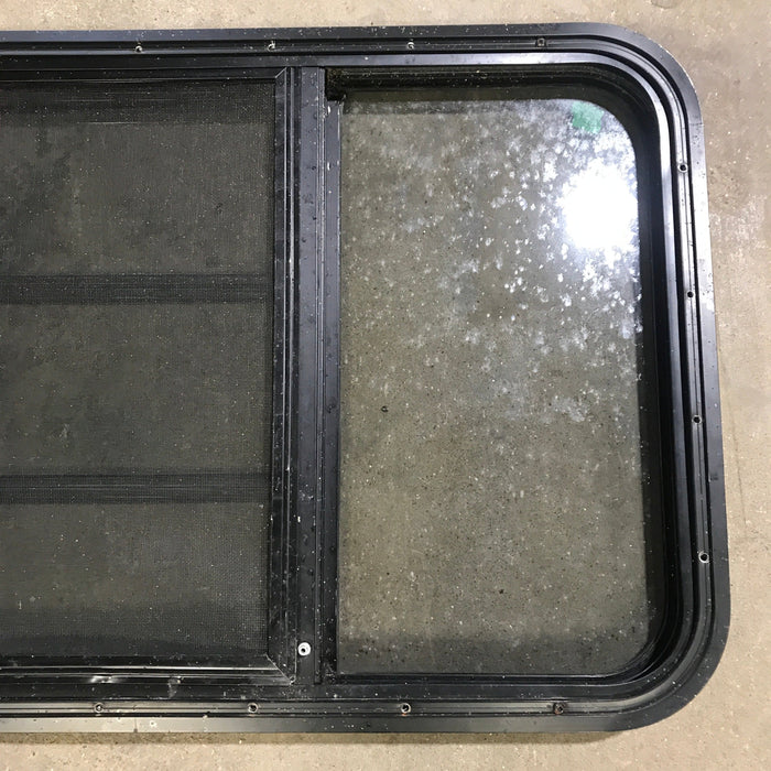 Used Black Radius Opening Window : 59.75" x 21.75" x 2"