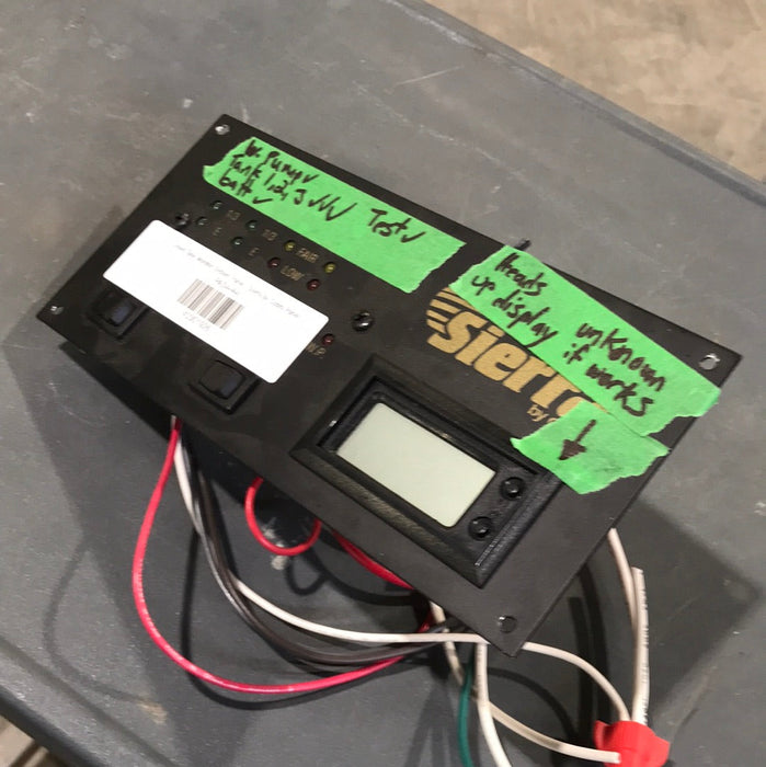 Used Tank Monitor System Panel - Sierra by Cobra Panel