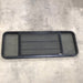 Used Black Radius Opening Window : 59 3/4" W x 22" H x 2" D - Young Farts RV Parts