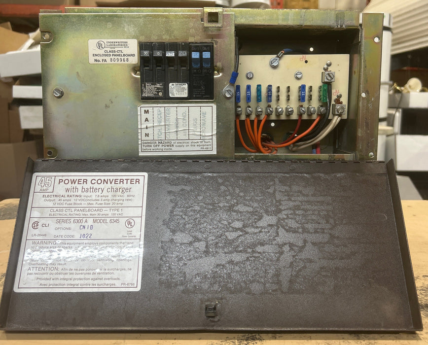 Used Magnetek 45 AMP Converter - Series 6300 A Model 6345