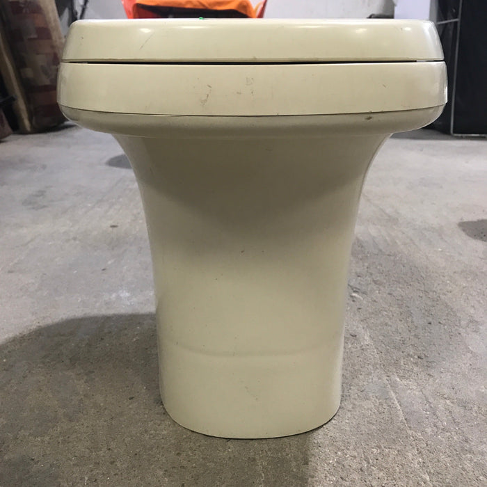 Used Complete Thetford, Hand Flush, Off-White - AQUA MAGIC IV - Young Farts RV Parts