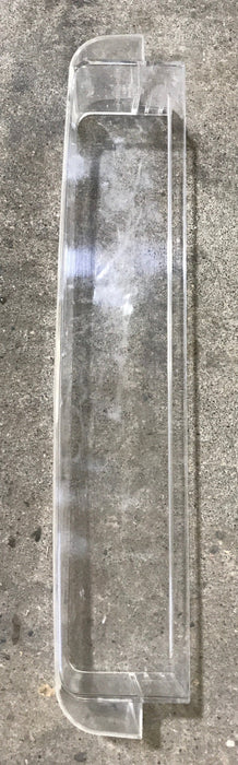 Used G&E Appliance Fridge Bottom Door Bin (CLEAR) - WR71X32547