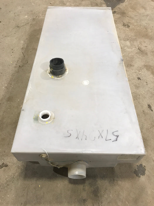 Used Waste/ Black Water Tank - 57" L x 24" W x 5" H