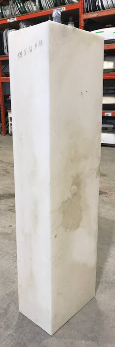Used Fresh Water Tank 10" H  x 16" W x 58” L