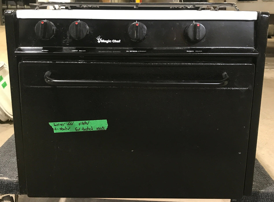 Used Magic Chef RV Range / Cooktop, 3 Burner - CLY1631BDH