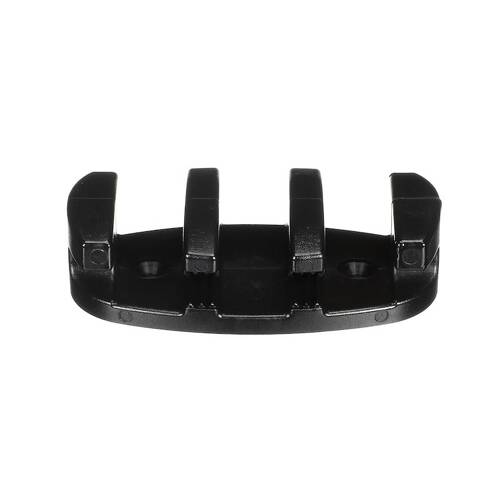 Attwood Marine Boat Rope Cleat - Zig-Zag Nylon - 3.5" Length - Black; Set Of 2 - 11926-7