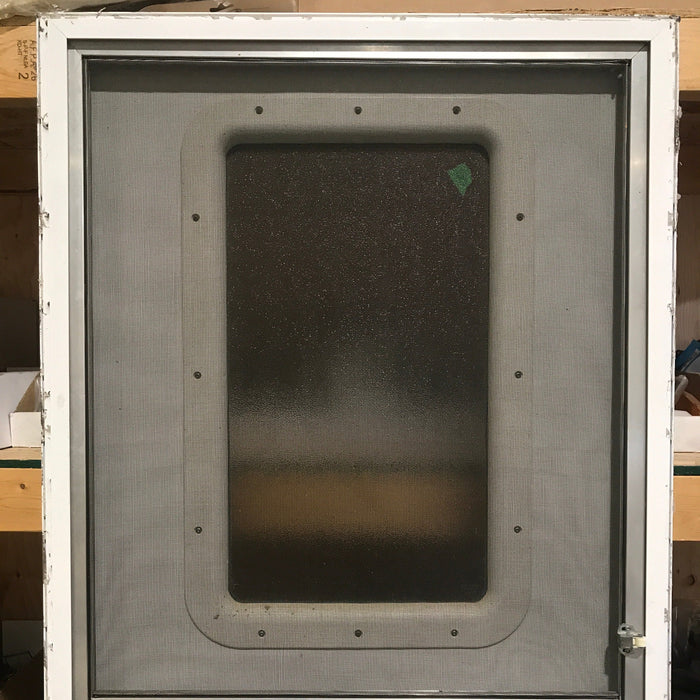 Used RV Square Corner Entry Door 26 3/4" W x 70 1/2" H