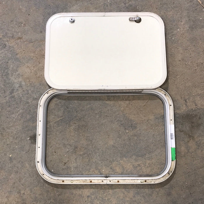 Used Radius Cornered Cargo Door 19 1/2" W x 13 3/4" H x 3/4 "D
