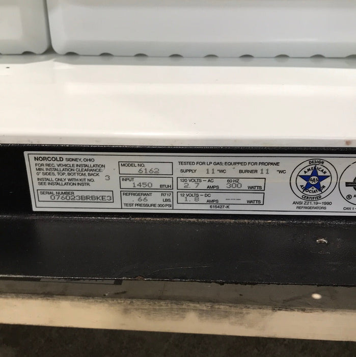 Used Complete Norcold Fridge, 2-Way - 6162