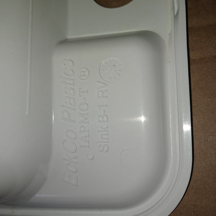 Used Bathroom Sink  14 3/4" X 12 1/4" X 6 1/4" D