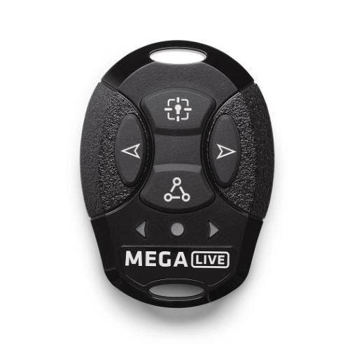 Humminbird Transducer Remote Control - Mega Live; Black - 411840-1