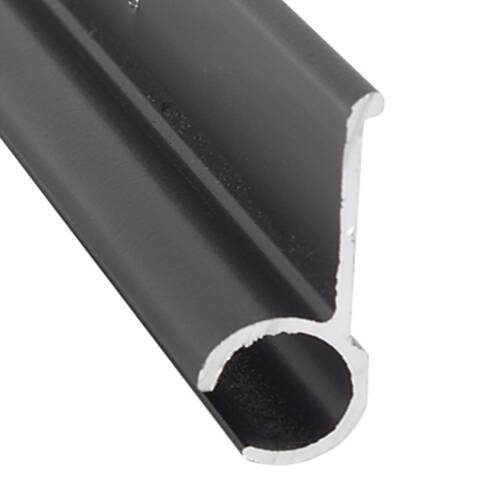 AP Products Awning Rail 16 Foot Length; Black - 021-50802-16