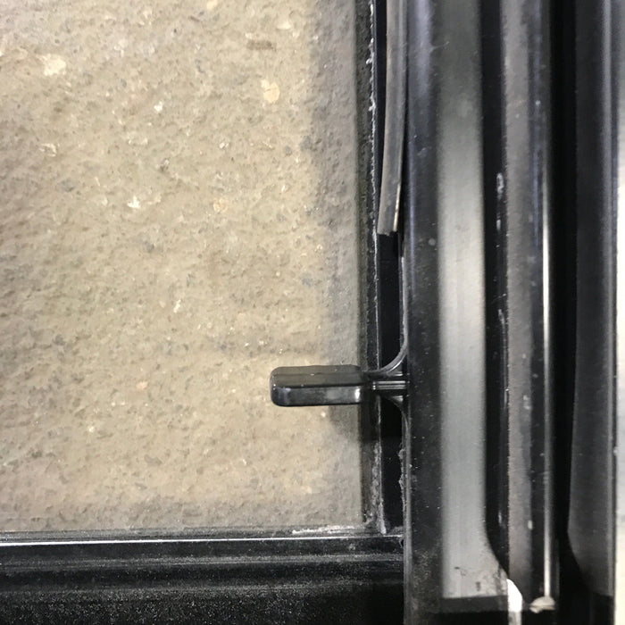 Used Black Radius Opening Window : 23" X 34.5" X 1.875"
