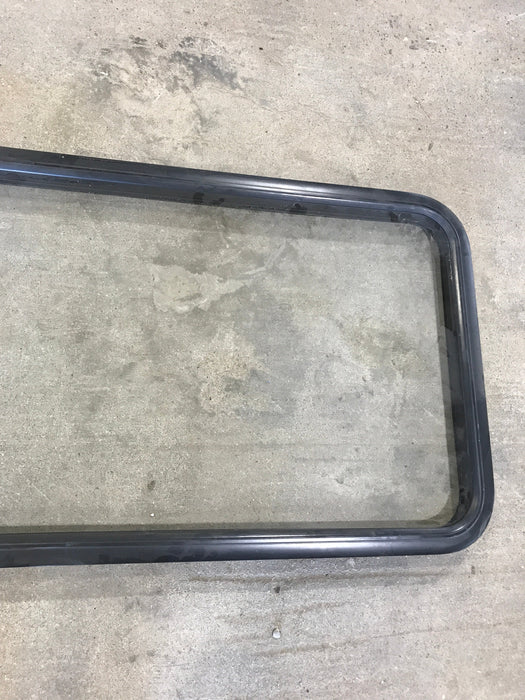 Used Black Radius Opening Window : 23 1/2" W x 52" H x 1 7/8"