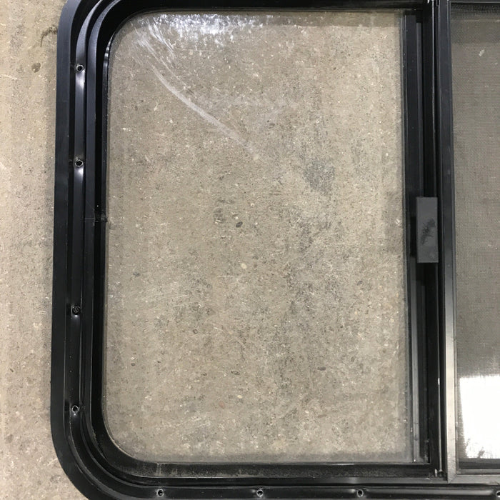 Used Black Radius Opening Window : 29.5" X 21.5" X 1.875"