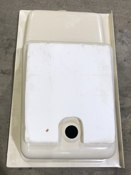 Used RV Step Bath Tub 38” x 24” - Right Hand Drain