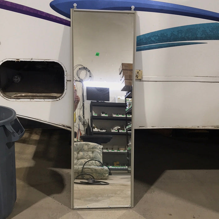 Used Interior Sliding Metal Door 17-3/4"W x 55"H x 3/4"D