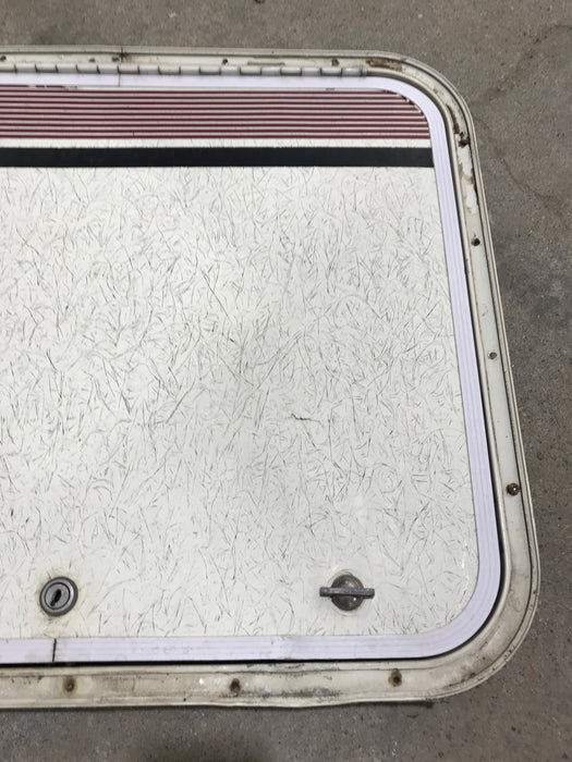 Used Radius Cornered Cargo Door 23 1/4" x 19 1/2" x 3/4"D