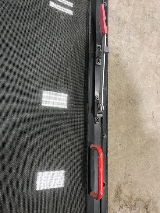 Used Black Radius Emergency Opening Window : 29.5" X 19.5" X 1.5"