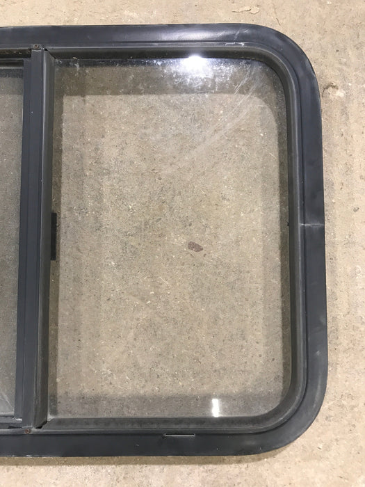 Used Black Radius Opening Window : 29.5" X 21.5" X 1.875"