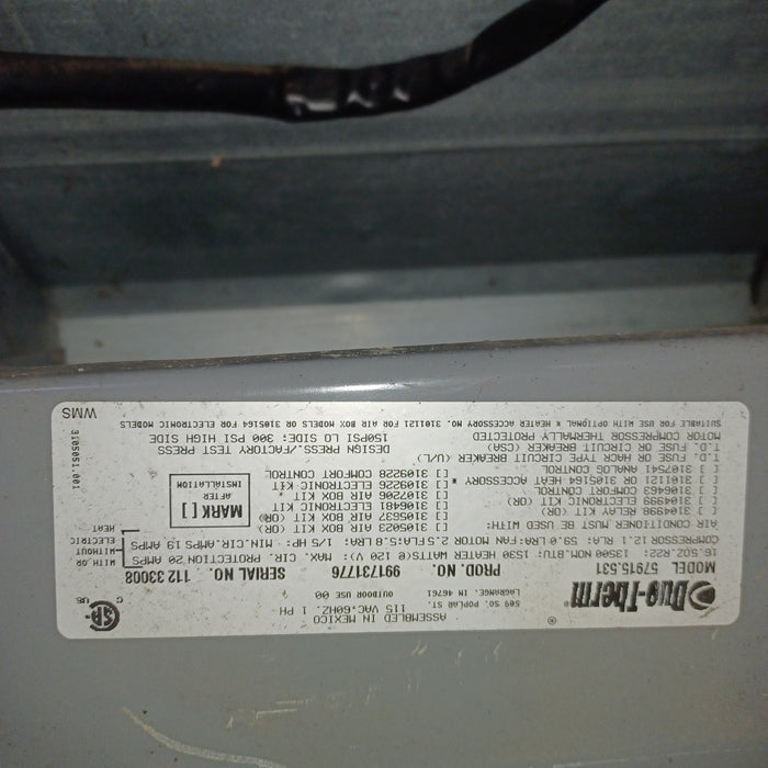Used Duo-Therm Air conditioner Head Unit 57915.531 - 1530 BTU Cool Only - 57915.531 - 991731776