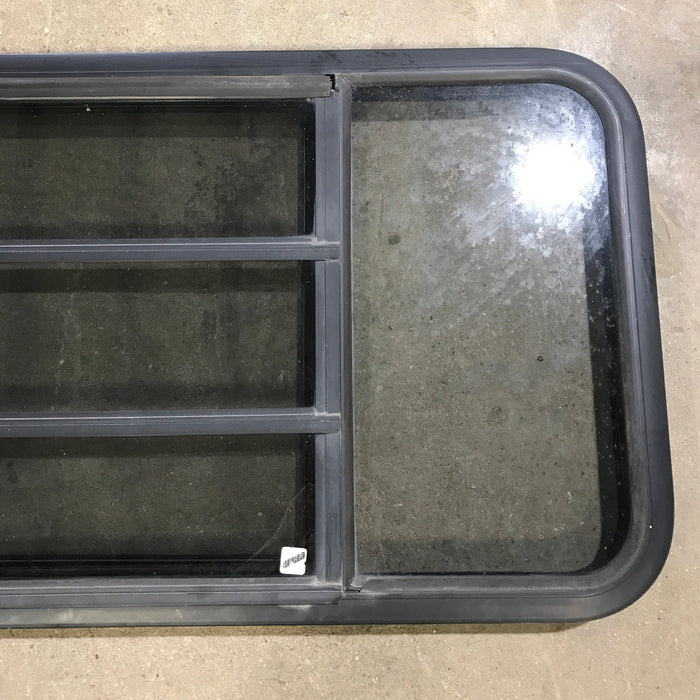 Used Black Radius Opening Window : 59.75" x 21.75" x 2"