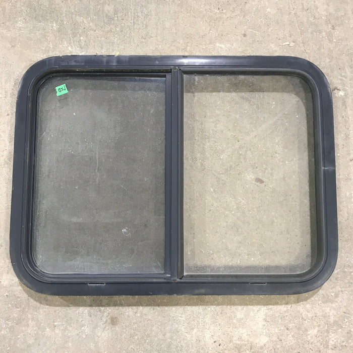 Used Black Radius Opening Window : 29.5" X 21.5" X 1.875"