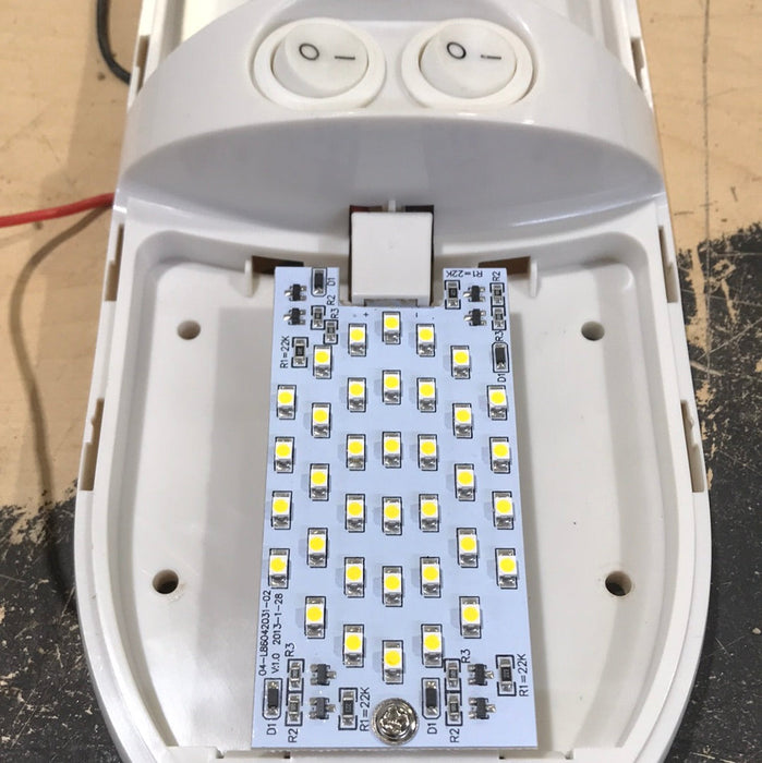 Used Light Fixture *DOUBLE* Off- White