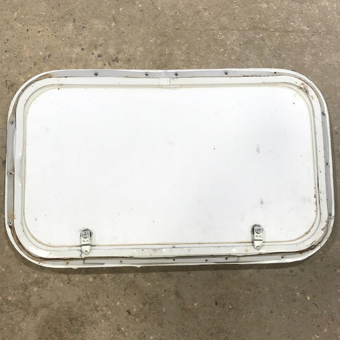 Used Radius Cornered Cargo Door 23 3/4" x 13 3/4" x 1" D