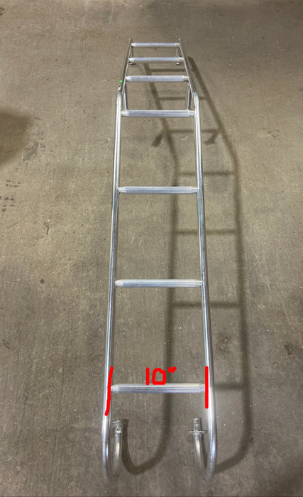 Used RV Exterior Ladder - Aluminum - 86" H x 10" W