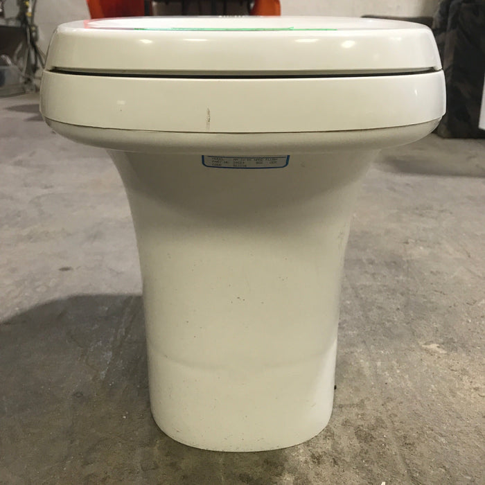 Used Complete Thetford Toilet, Hand Flush, High Profile, Off-White - AQUA MAGIC IV ,  24024
