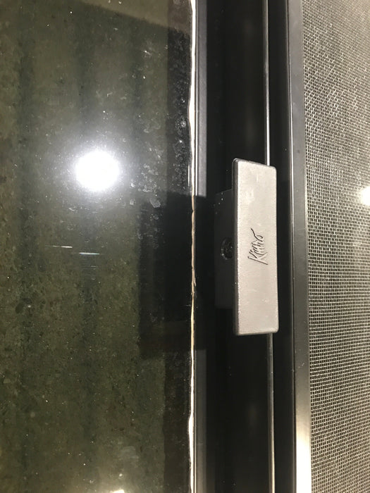 Used White Radius Opening Window : 29 1/2" W x 19 1/2" H x 1 7/8" D
