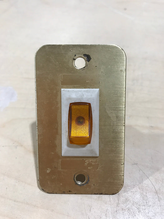 Used 12v RV Single Light Indicator Switch