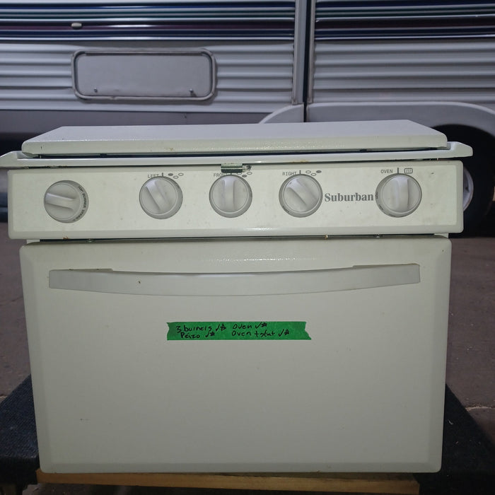Used Suburban Range Stove 3 Burner - SRNA3SWWE